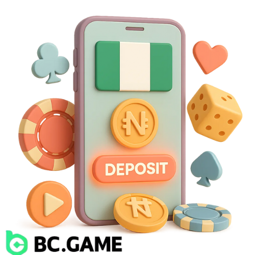 How to Deposit on BC Game in Nigeria
