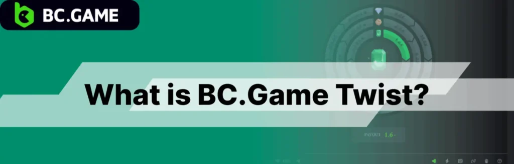 An exclusive BC Originals BC Game Twist