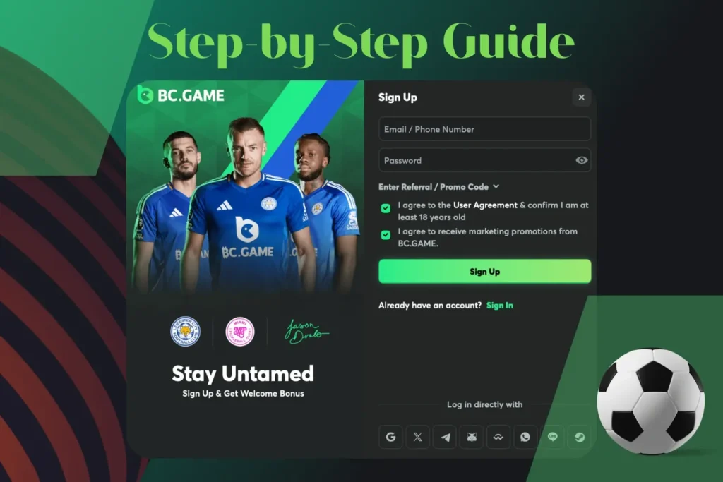 How to Get a Booking Code on BC Game